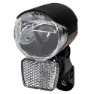 Herrmans H-black Mr4 E-bike Frontlicht, Black, 120 Lumina