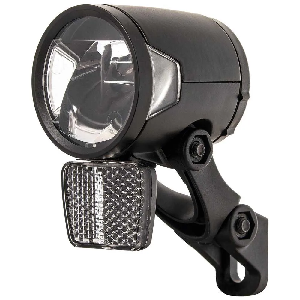 Herrmans H-black Mr8 Dynamo Frontlicht, Black, 180 Lumina Herrmans H-black Mr8 Dynamo Frontlicht, Black, 180 Lumina