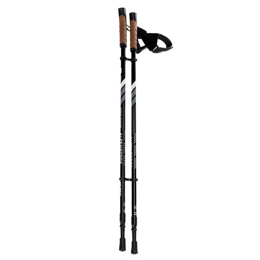 Hi-tec Alpenstock Ii Stöcke, Black / grey, 85-135cm Hi-tec Alpenstock Ii Stöcke, Black / grey, 85-135cm