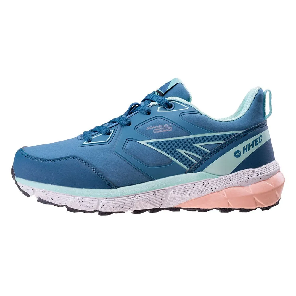 Hi-tec Bario Wp Wanderschuhe, Smoke blue / mint / coral Hi-tec Bario Wp Wanderschuhe, Smoke blue / mint / coral