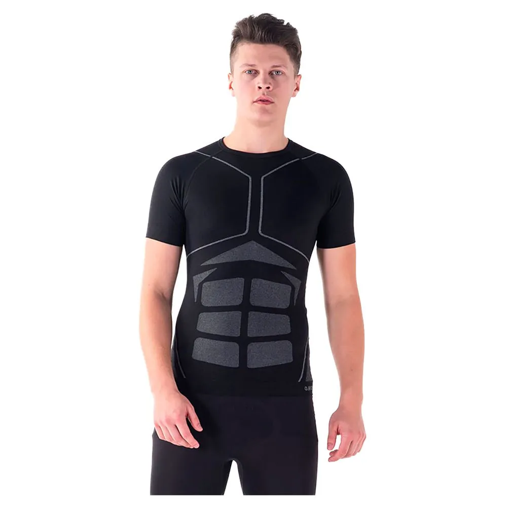 Hi-tec Berza Kurzarm-t-shirt, Black / grey Hi-tec Berza Kurzarm-t-shirt, Black / grey