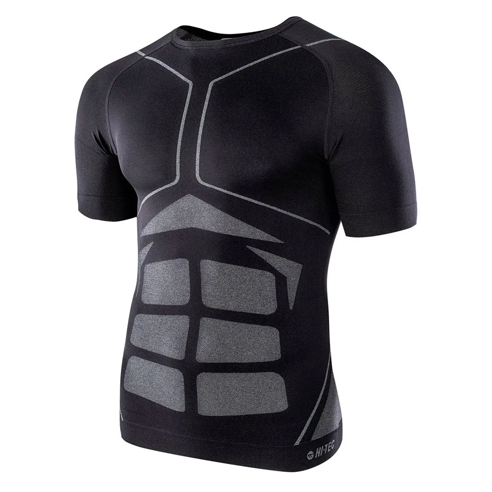 Hi-tec Berza Kurzarm-t-shirt, Black / grey Hi-tec Berza Kurzarm-t-shirt, Black / grey