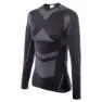 Hi-tec Buraz Top Langarm-baselayer, Black / grey