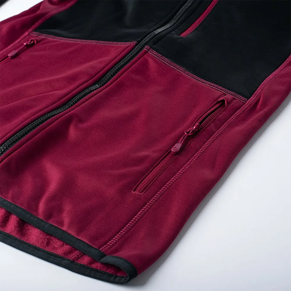 Hi-tec Camila Fleece Mit Durchgehendem Reißverschluss, Beet red / anthracite