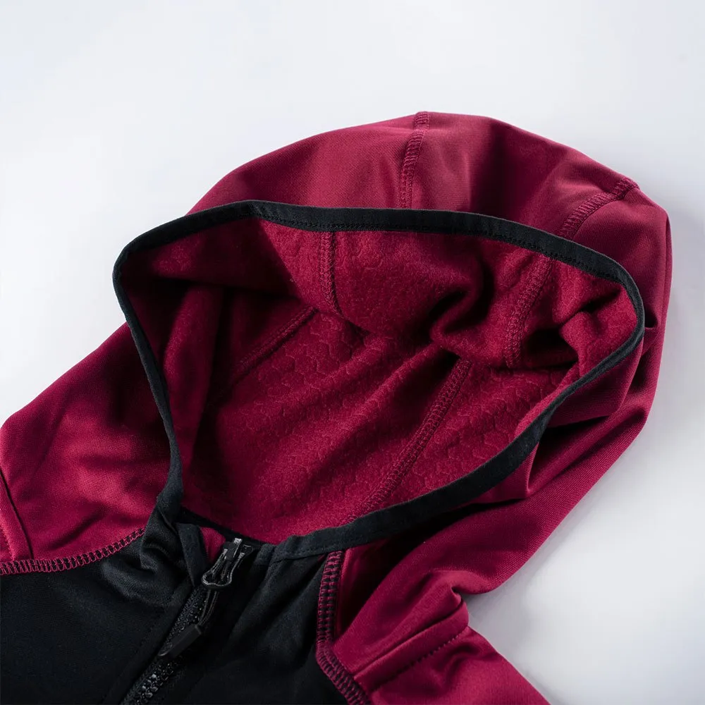 Hi-tec Camila Fleece Mit Durchgehendem Reißverschluss, Beet red / anthracite