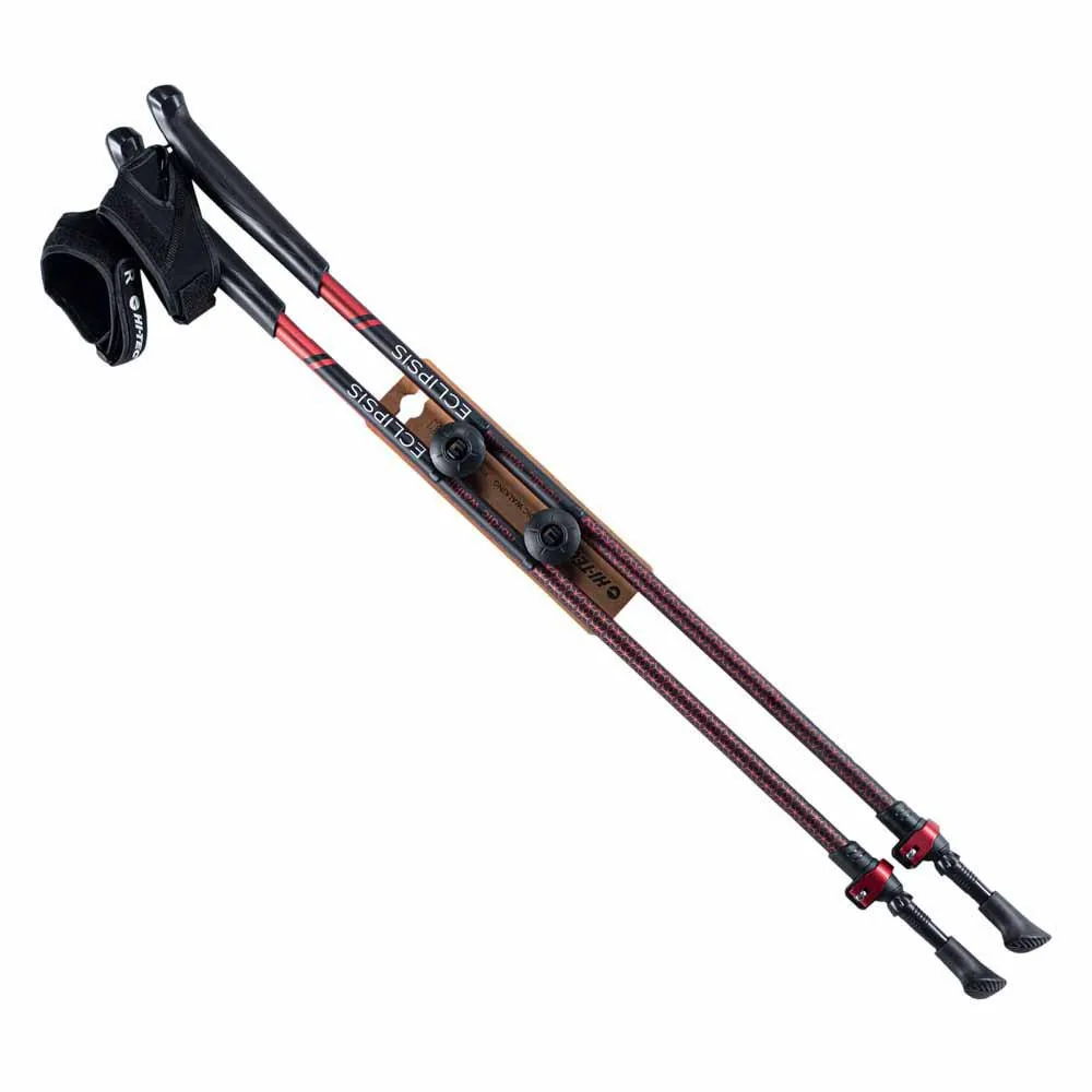 Hi-tec Eclipsis Stöcke, Racin red, 85-135cm Hi-tec Eclipsis Stöcke, Racin red, 85-135cm