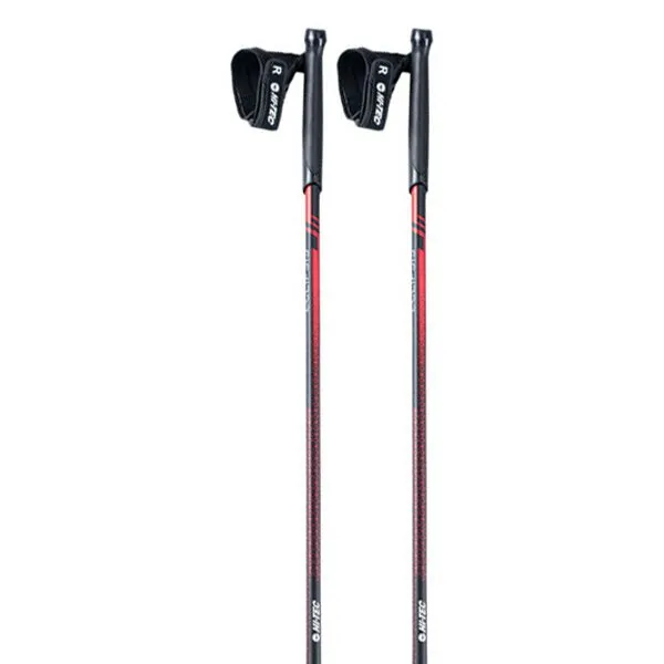 Hi-tec Eclipsis Stöcke, Racin red, 85-135cm Hi-tec Eclipsis Stöcke, Racin red, 85-135cm