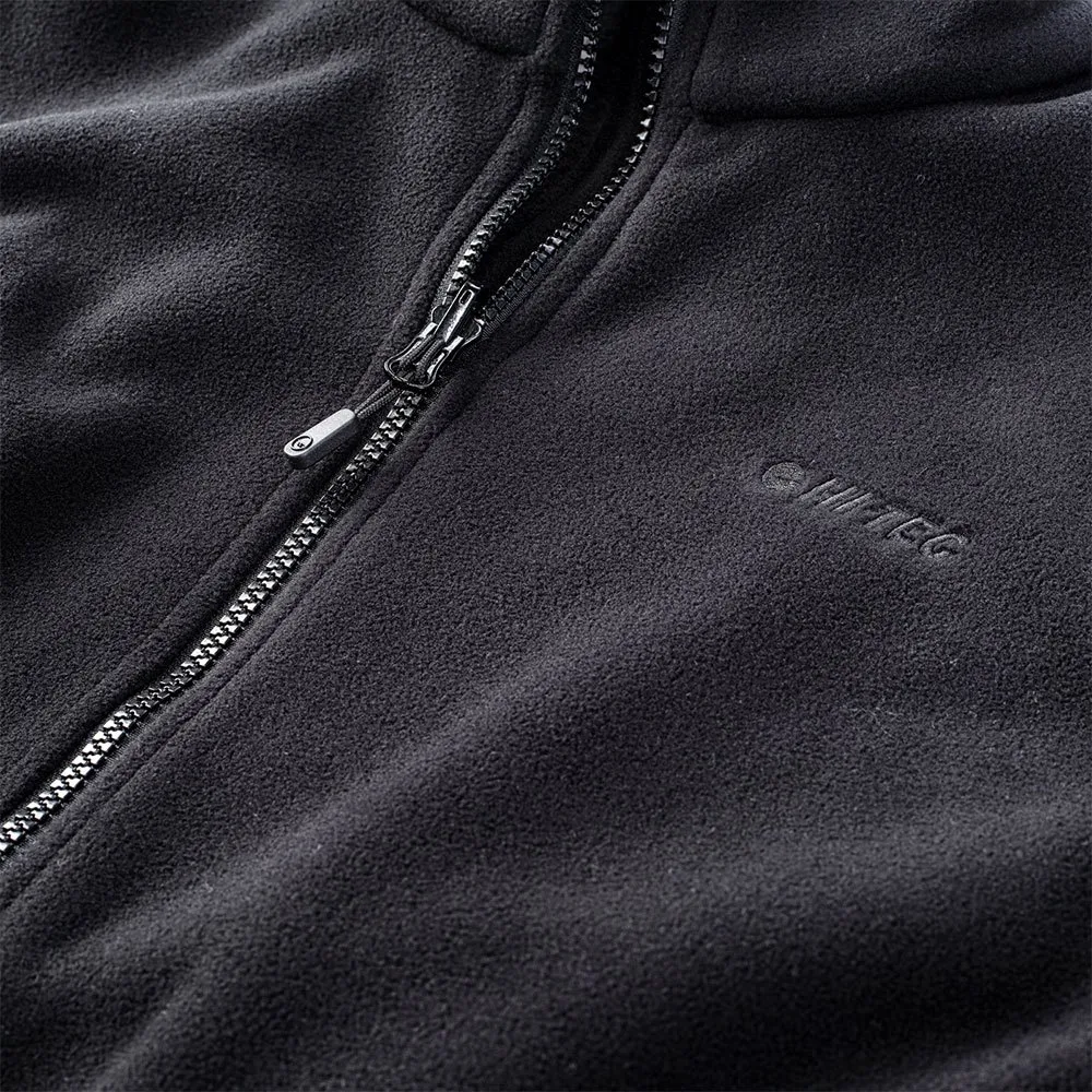 Hi-tec Howard 280 Fleece Mit Durchgehendem Reißverschluss, Black Hi-tec Howard 280 Fleece Mit Durchgehendem Reißverschluss, Black