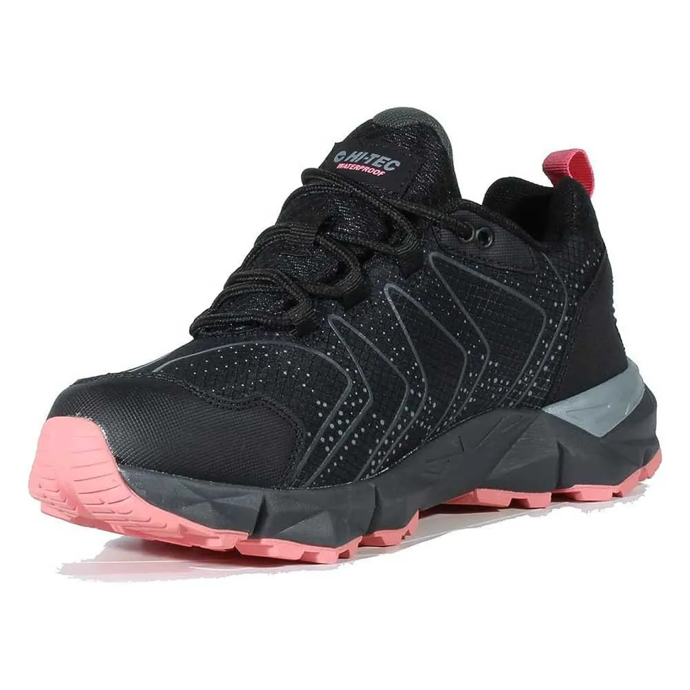 Hi-tec Kinyeti Wp Wanderschuhe, Black / georgia peach Hi-tec Kinyeti Wp Wanderschuhe, Black / georgia peach