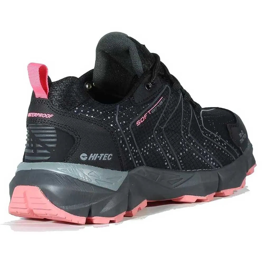 Hi-tec Kinyeti Wp Wanderschuhe, Black / georgia peach Hi-tec Kinyeti Wp Wanderschuhe, Black / georgia peach