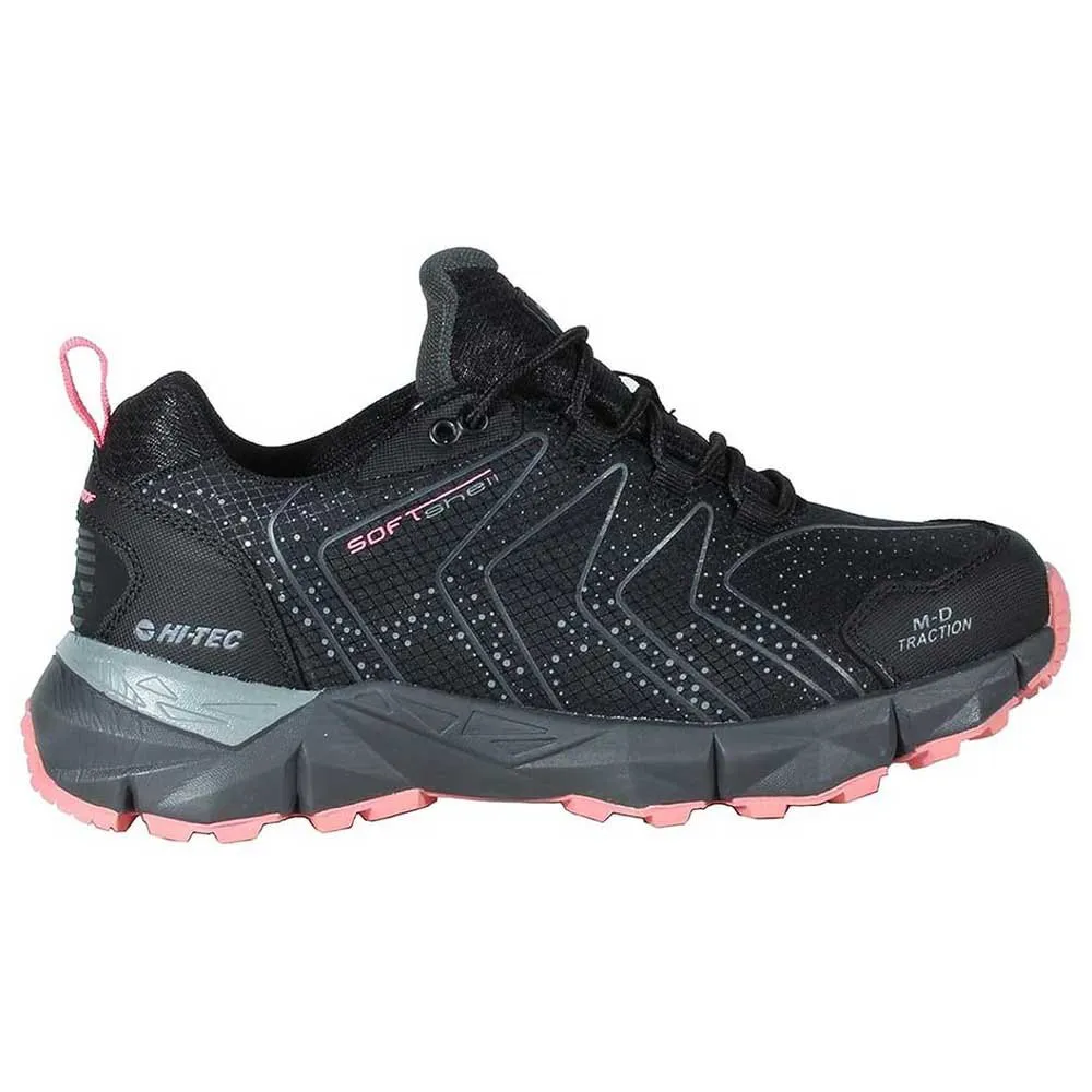 Hi-tec Kinyeti Wp Wanderschuhe, Black / georgia peach Hi-tec Kinyeti Wp Wanderschuhe, Black / georgia peach
