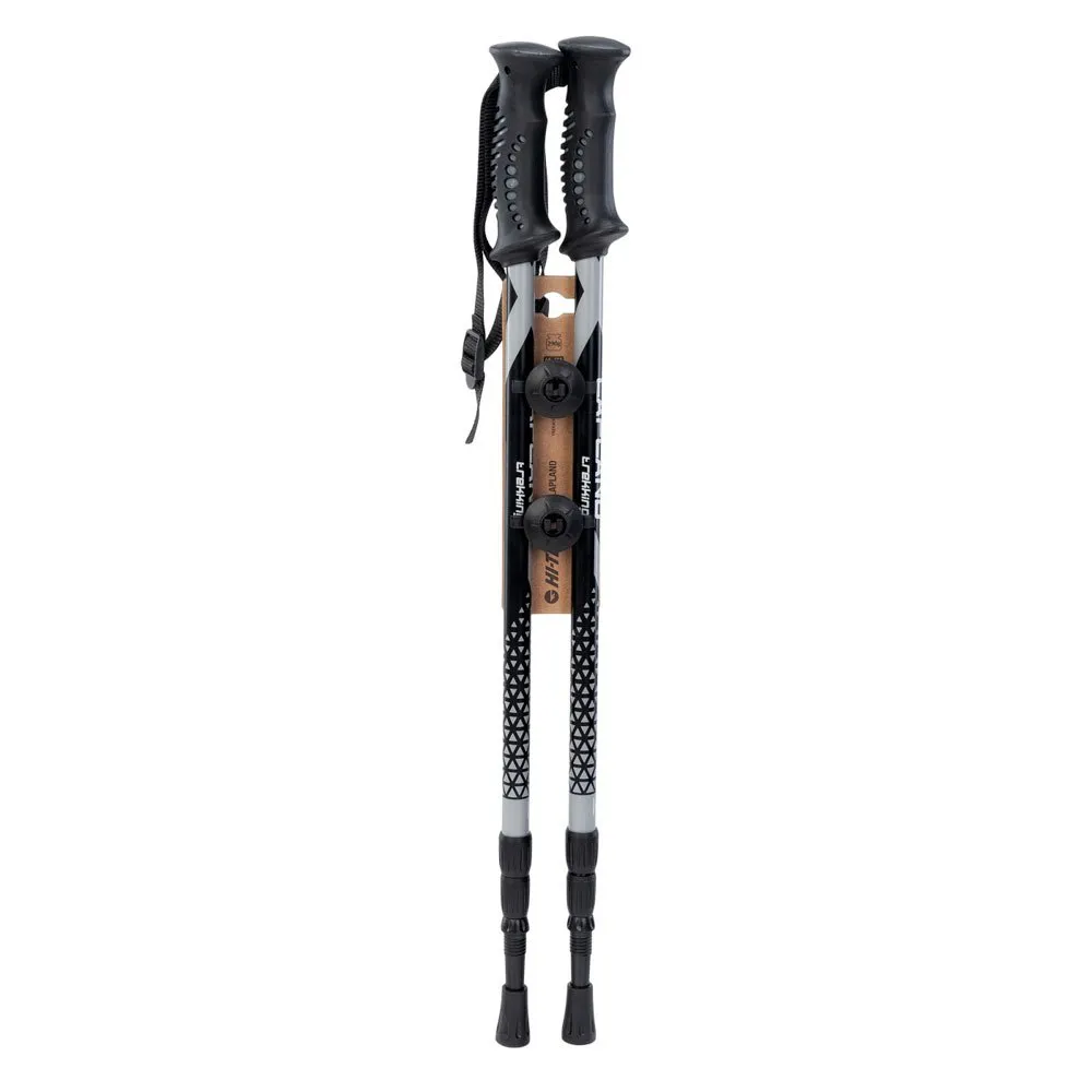 Hi-tec Lapland Stöcke, Matt black / grey, 65-135cm Hi-tec Lapland Stöcke, Matt black / grey, 65-135cm