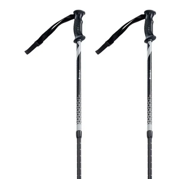 Hi-tec Lapland Stöcke, Matt black / grey, 65-135cm Hi-tec Lapland Stöcke, Matt black / grey, 65-135cm