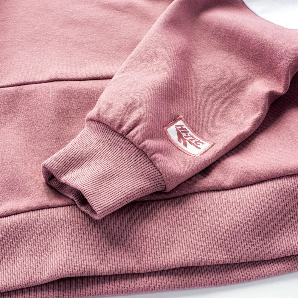 Hi-tec Pere Ii Sweatshirt, Heather rose / white