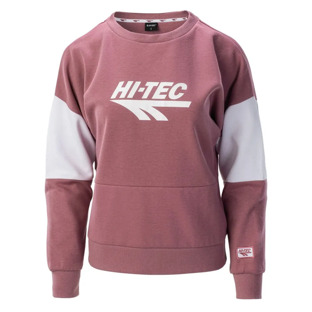Hi-tec Pere Ii Sweatshirt, Heather rose / white
