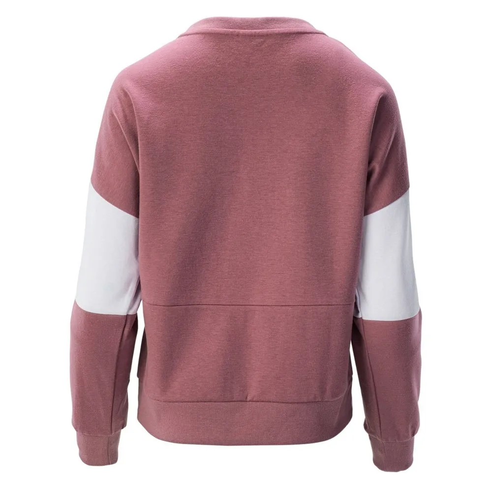 Hi-tec Pere Ii Sweatshirt, Heather rose / white