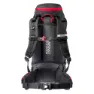 Hi-tec Rock 50l Rucksack, Black / high risk red