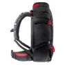 Hi-tec Rock 50l Rucksack, Black / high risk red