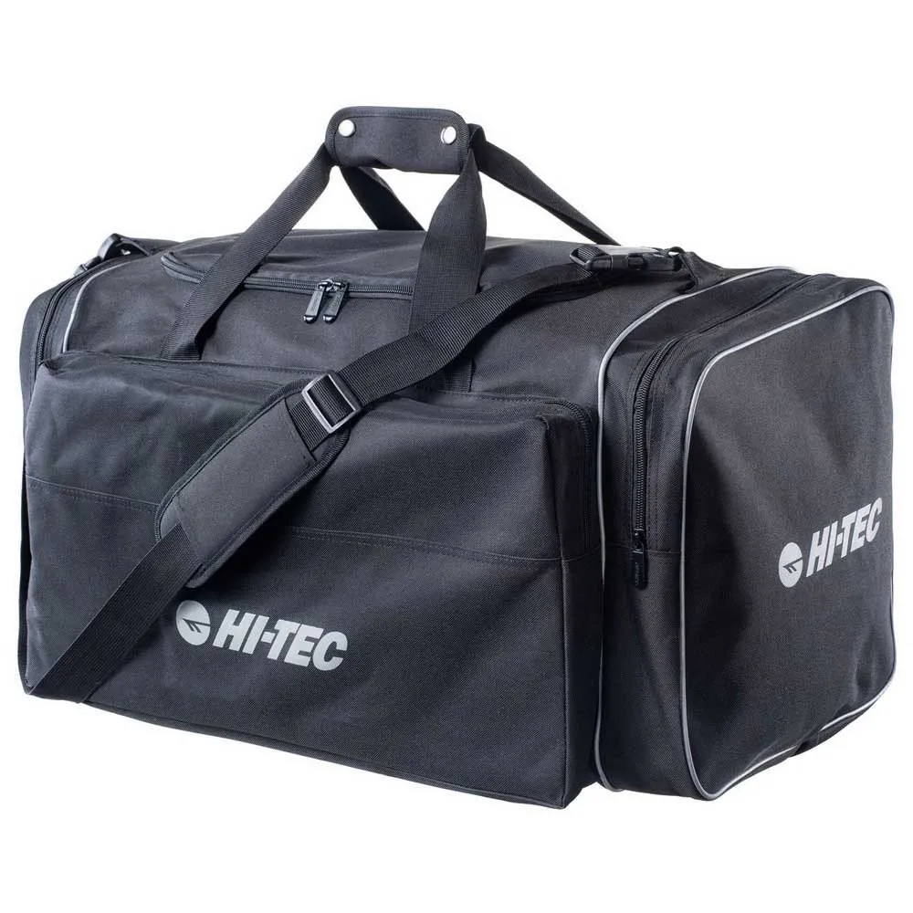 Hi-tec Sables Ii 80l Tasche, Black / reflective piping Hi-tec Sables Ii 80l Tasche, Black / reflective piping