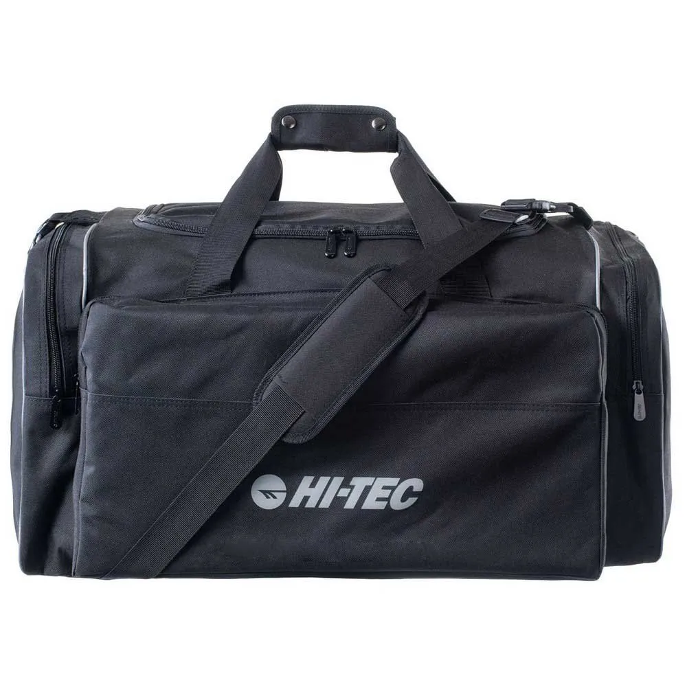 Hi-tec Sables Ii 80l Tasche, Black / reflective piping Hi-tec Sables Ii 80l Tasche, Black / reflective piping