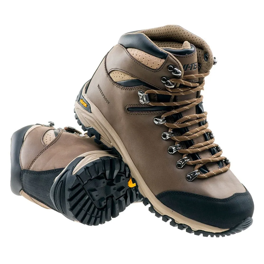 Hi-tec Sajama Mid Wp Wanderstiefel, Brown / black / sand Hi-tec Sajama Mid Wp Wanderstiefel, Brown / black / sand