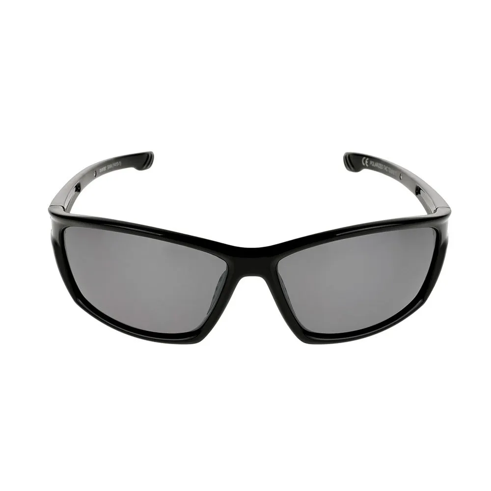 Hi-tec Sinn Y410-1 Polarisierte Sonnenbrille, Shiny black, CAT3
