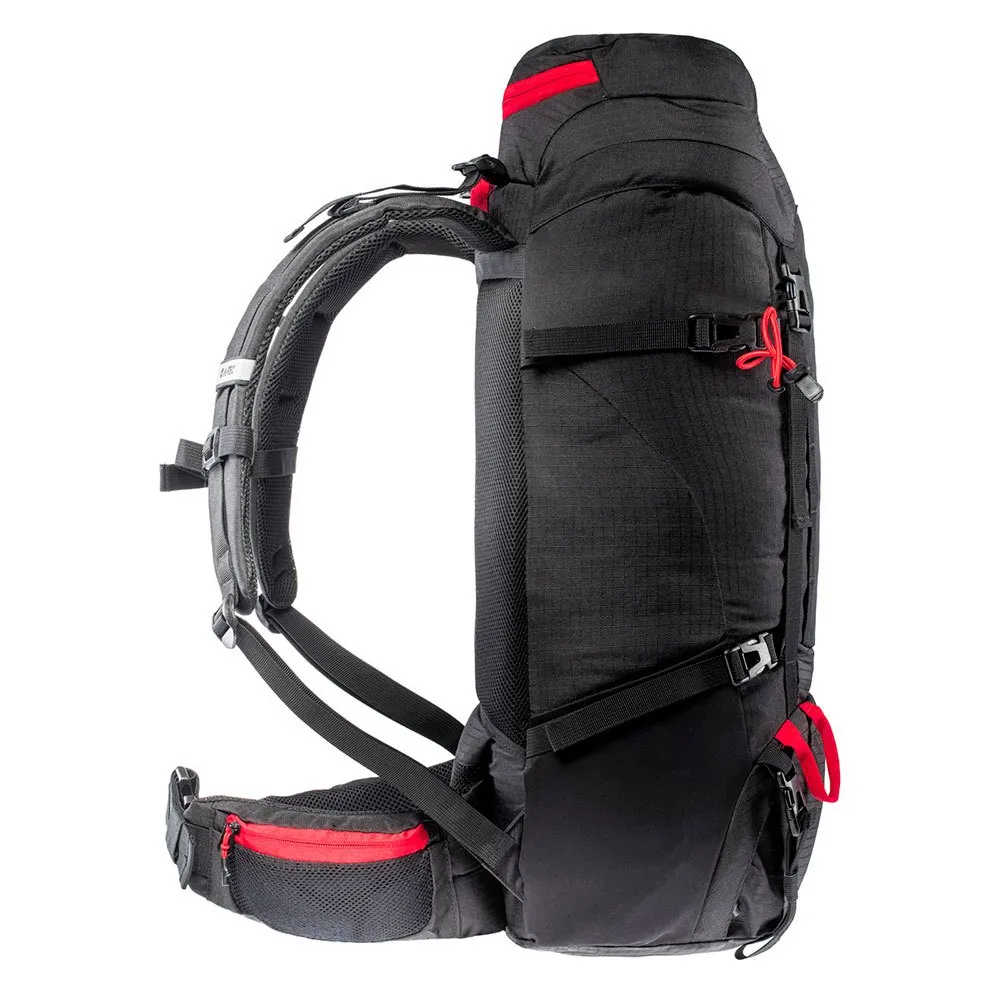 Hi-tec Stone 50l Rucksack, Black / high risk red Hi-tec Stone 50l Rucksack, Black / high risk red