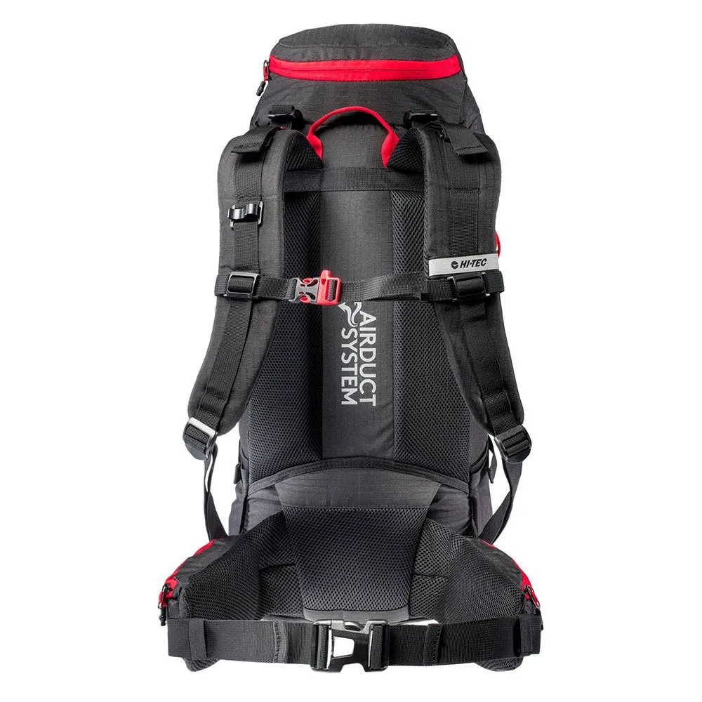 Hi-tec Stone 50l Rucksack, Black / high risk red Hi-tec Stone 50l Rucksack, Black / high risk red