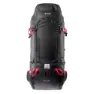Hi-tec Stone 65l Rucksack, Black / high risk red