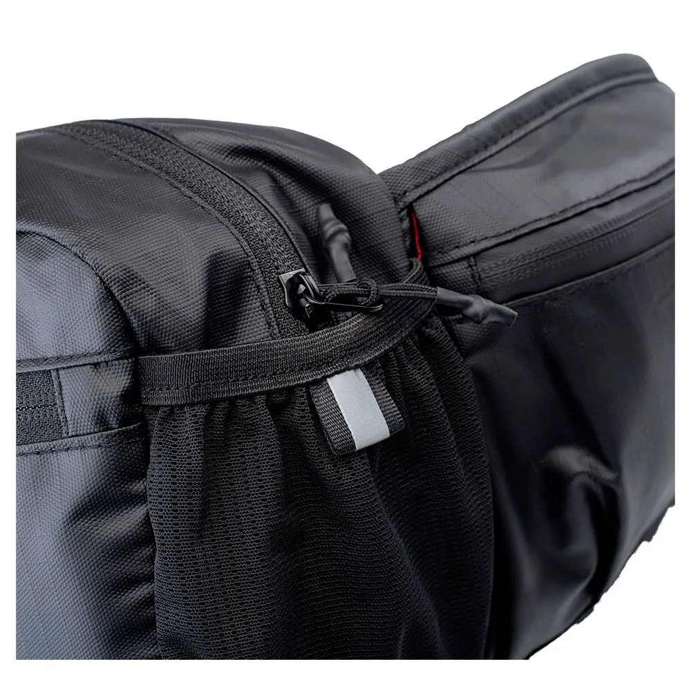 Hi-tec Sudetes Waistpack Gürteltasche, Black / salsa Hi-tec Sudetes Waistpack Gürteltasche, Black / salsa