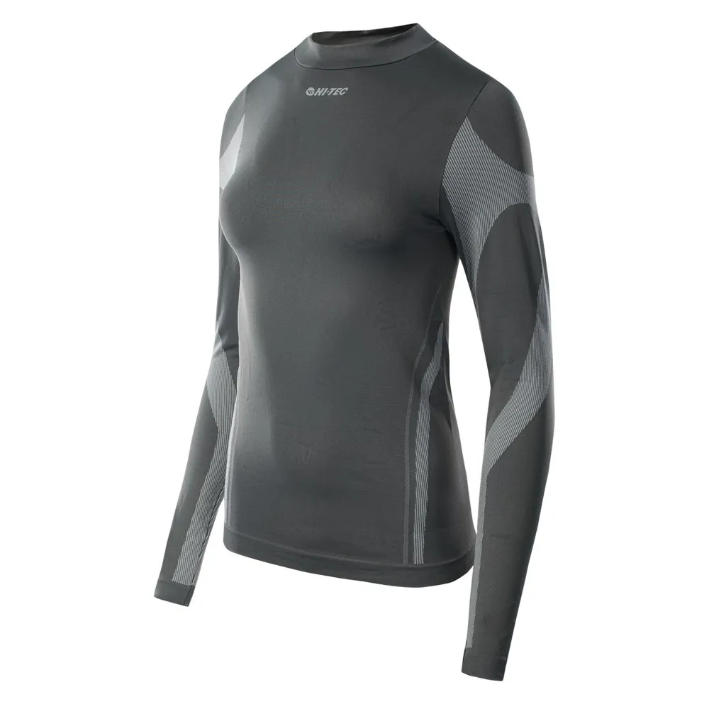 Hi-tec Surmi Langarm-baselayer, Anthracite / grey