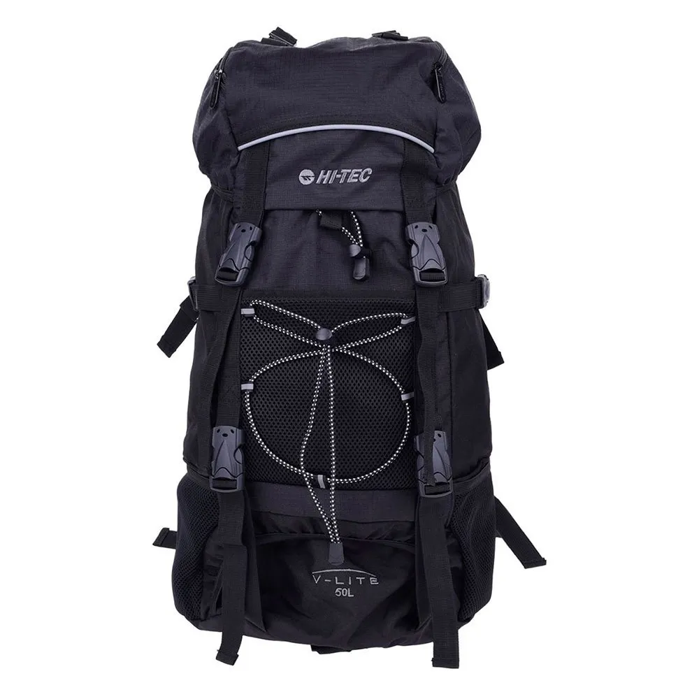 Hi-tec Tosca 50l Rucksack, Black / black Hi-tec Tosca 50l Rucksack, Black / black