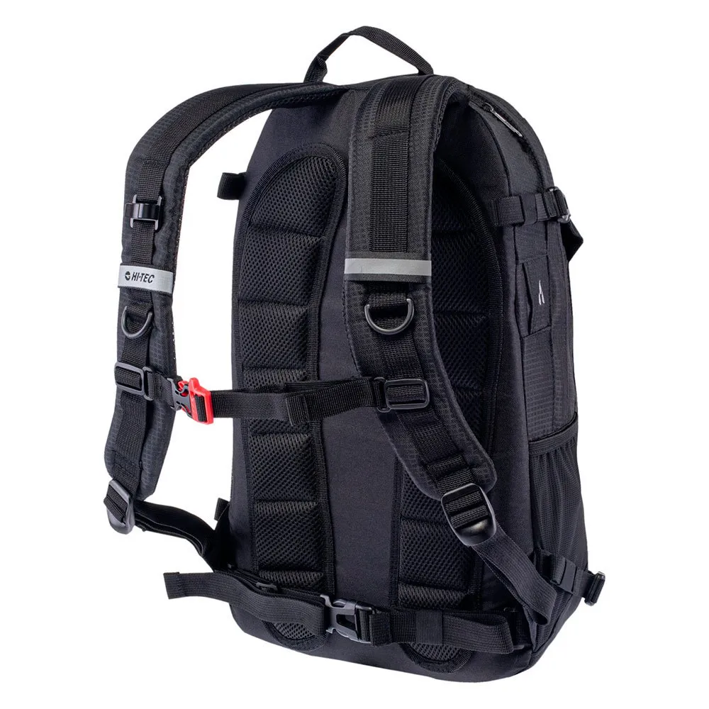 Hi-tec Trek 25l Rucksack, Black / red Hi-tec Trek 25l Rucksack, Black / red