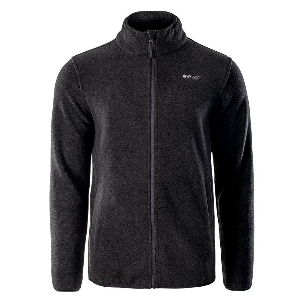 Hi-tec Zafir Fleece Mit Durchgehendem Reißverschluss, Black / black