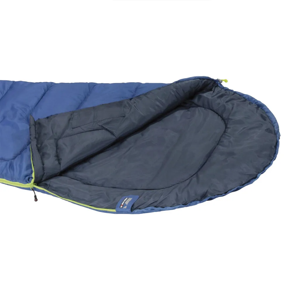 High Peak Action 250 Schlafsack, Blue / dark blue, Left High Peak Action 250 Schlafsack, Blue / dark blue, Left