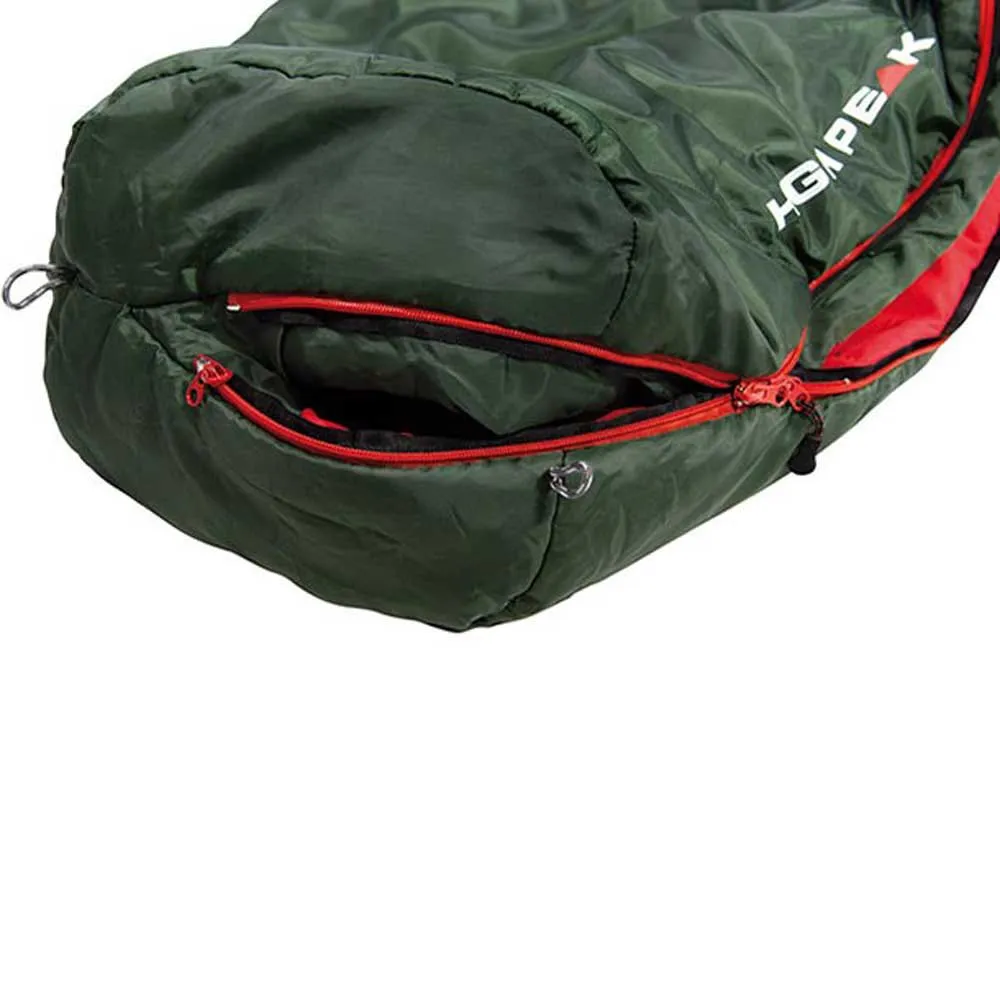 High Peak Black Arrow Schlafsack, Green / red, Left Zipper High Peak Black Arrow Schlafsack, Green / red, Left Zipper
