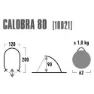 High Peak Calobra 80 Zuflucht, Aluminium / darkgrey, One Size
