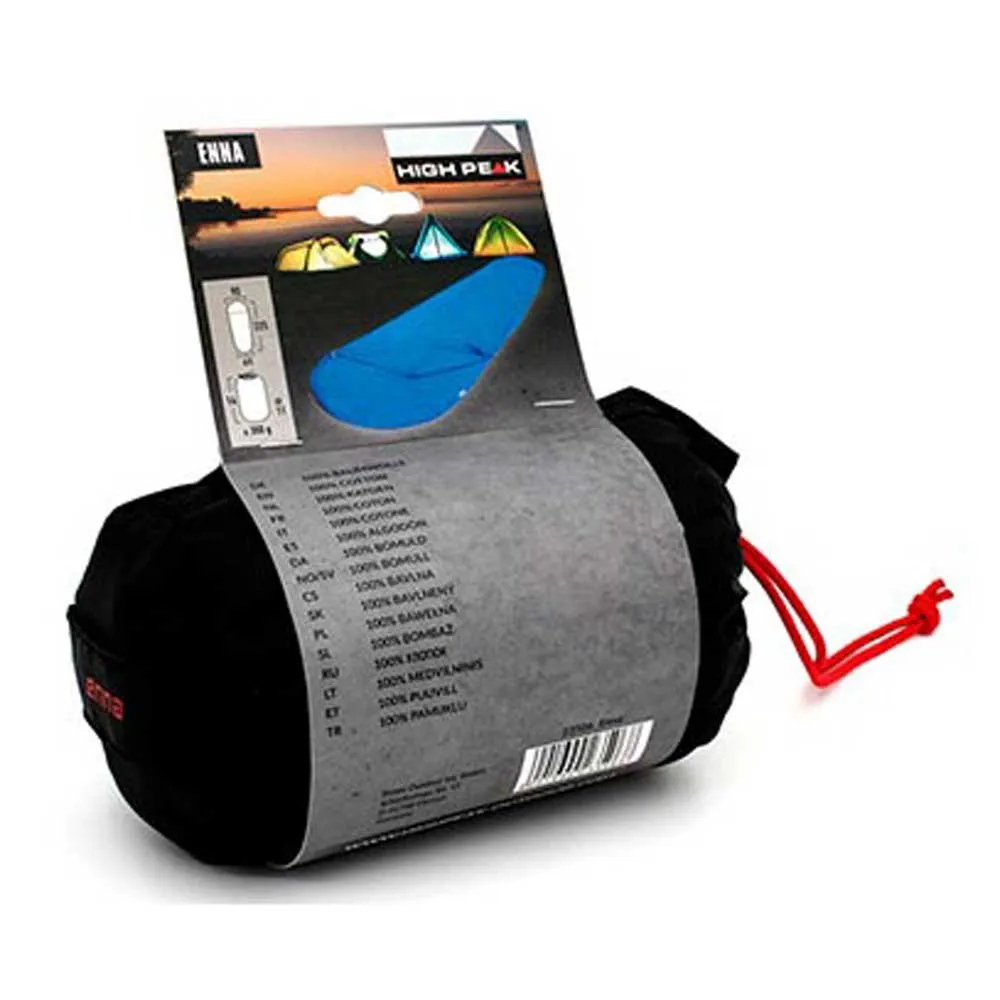 High Peak Cotton Inlet Mummy Enna Spannbettlaken, Blue High Peak Cotton Inlet Mummy Enna Spannbettlaken, Blue