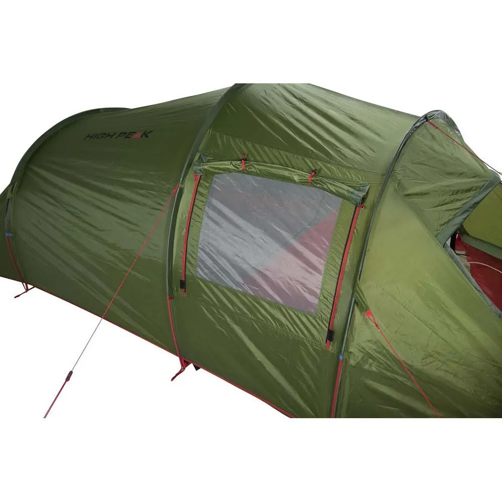 High Peak Falcon 3 Zelt, Pesto / red, 3PL High Peak Falcon 3 Zelt, Pesto / red, 3PL