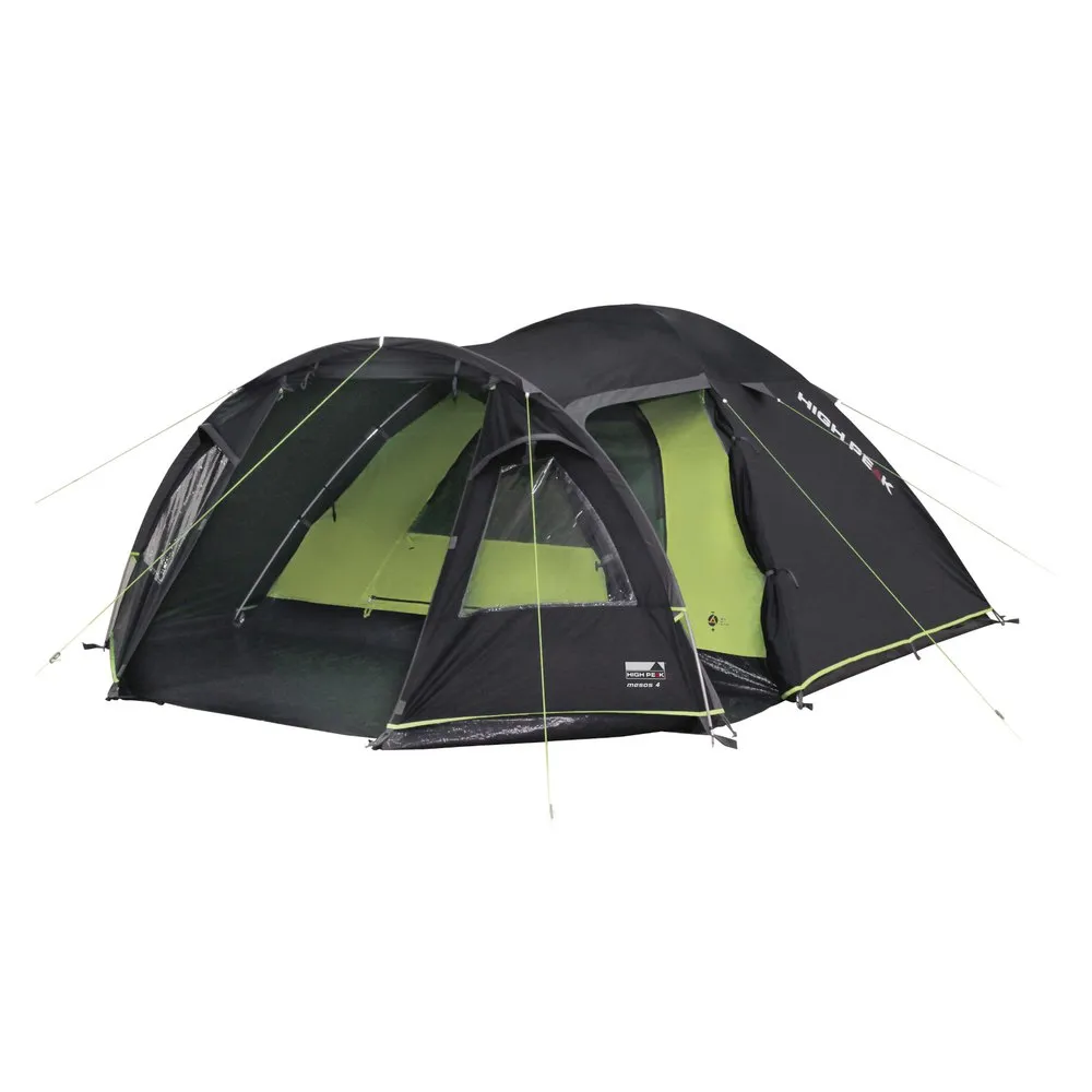 High Peak Mesos 4 Zelt, Dark grey / green, 4PL High Peak Mesos 4 Zelt, Dark grey / green, 4PL