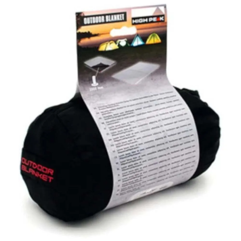 High Peak Outdoor Schützender Fußabdruck, Grey / black, One Size High Peak Outdoor Schützender Fußabdruck, Grey / black, One Size