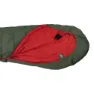High Peak Pak 600 Eco Schlafsack, Green / red, Left