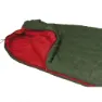 High Peak Pak 600 Eco Schlafsack, Green / red, Left