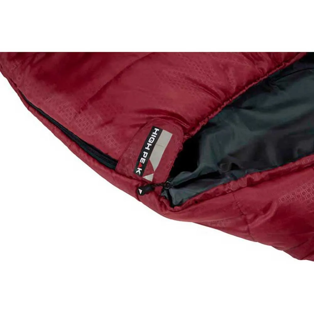 High Peak Redwood-3 Schlafsack, Darkred / grey, Left Zipper High Peak Redwood-3 Schlafsack, Darkred / grey, Left Zipper