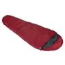 High Peak Tr 400 Schlafsack, Darkred / grey, Left