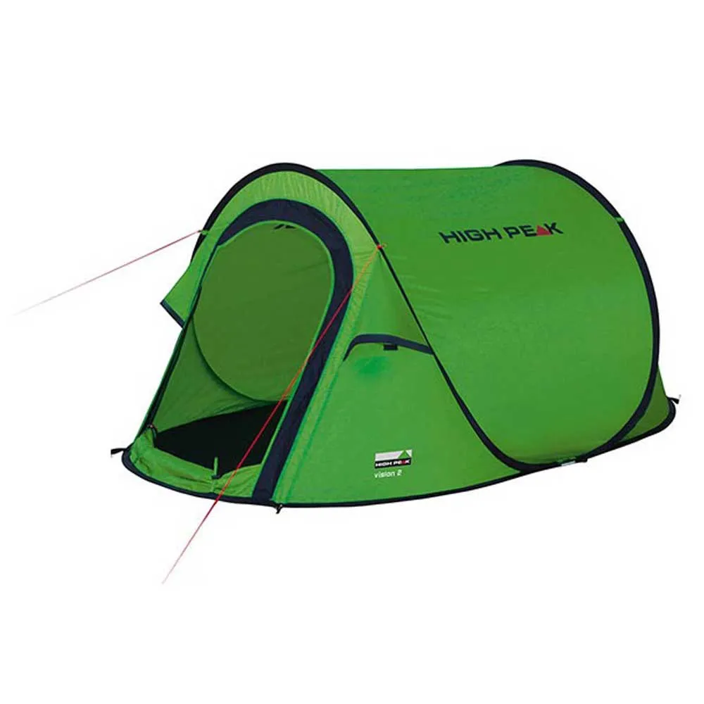 High Peak Vision 2 Zelt, Green / phantom, 2PL High Peak Vision 2 Zelt, Green / phantom, 2PL