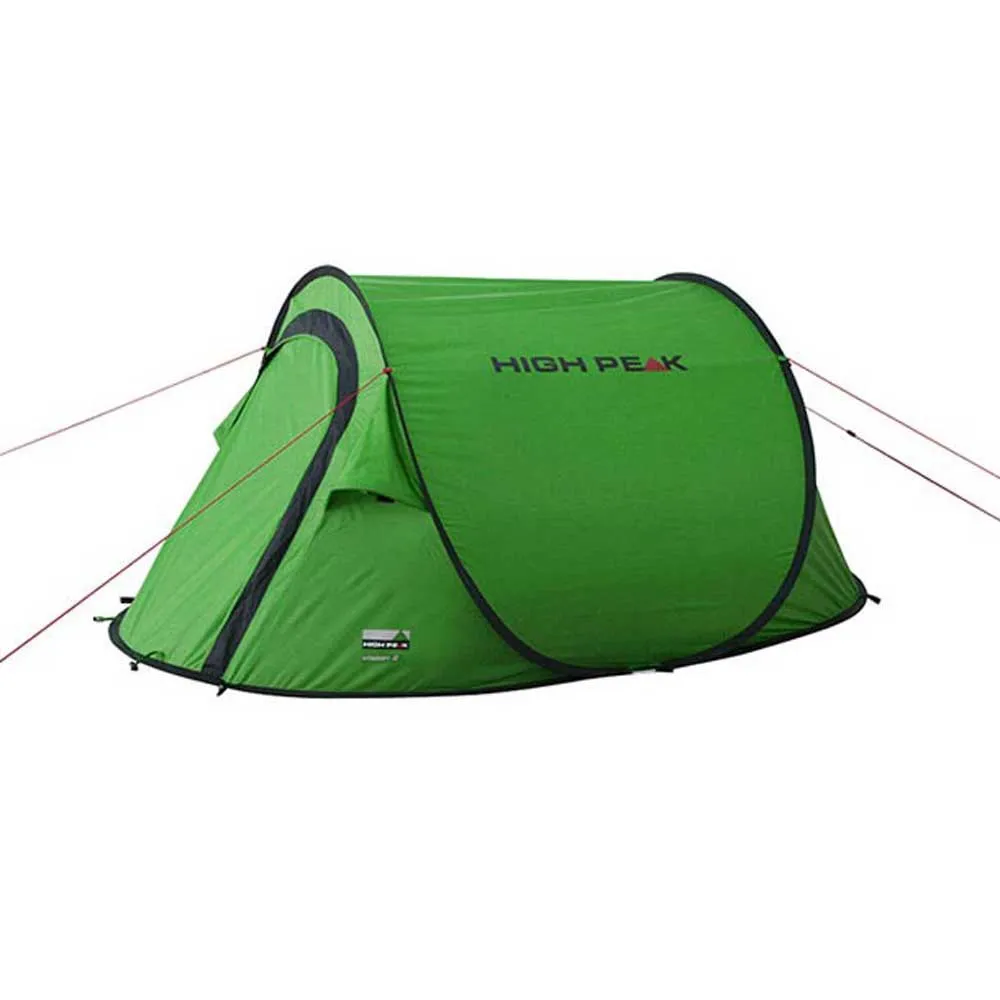 High Peak Vision 2 Zelt, Green / phantom, 2PL High Peak Vision 2 Zelt, Green / phantom, 2PL