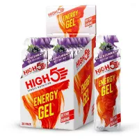 High5 Black Schachtel Mit Energiegelen Johannisbeere 40g 20 Einheiten High5 Black Schachtel Mit Energiegelen Johannisbeere 40g 20 Einheiten