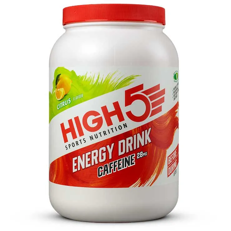 High5 Caff 28mg Energietrankpulver Zitrusfrüchte 2.2kg, White / red, One Size High5 Caff 28mg Energietrankpulver Zitrusfrüchte 2.2kg, White / red, One Size