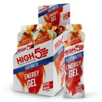 High5 Electrolyte Schachtel Mit Energiegelen Tropische 60g 20 Einheiten High5 Electrolyte Schachtel Mit Energiegelen Tropische 60g 20 Einheiten